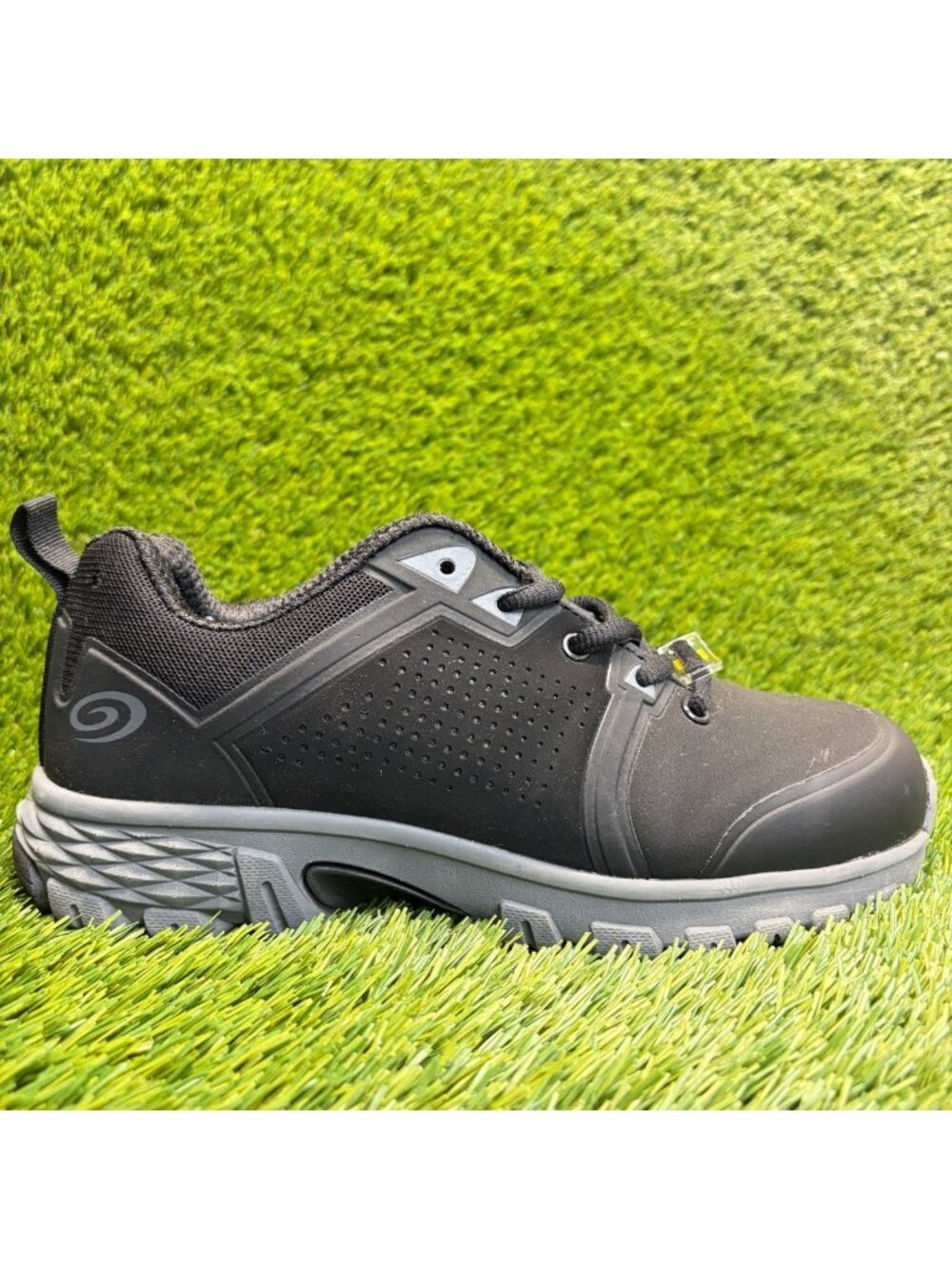 Nautilus Zephyr Womens Size 9 Black Gray Aaluminum Alloy Toe Safety Work Shoes
